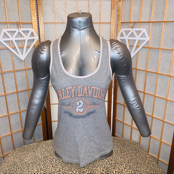 Harley-Davidson Tops - HARLEY DAVIDSON LIVE 2 RIDE TANK TOP